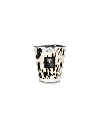BOUGIE  BLACK PEARLS 10 cm  - BAOBAB COLLECTION - Gingembre-Pamplemousse-Rose