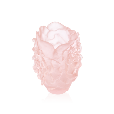 Vase PM rose Camelia - Daum