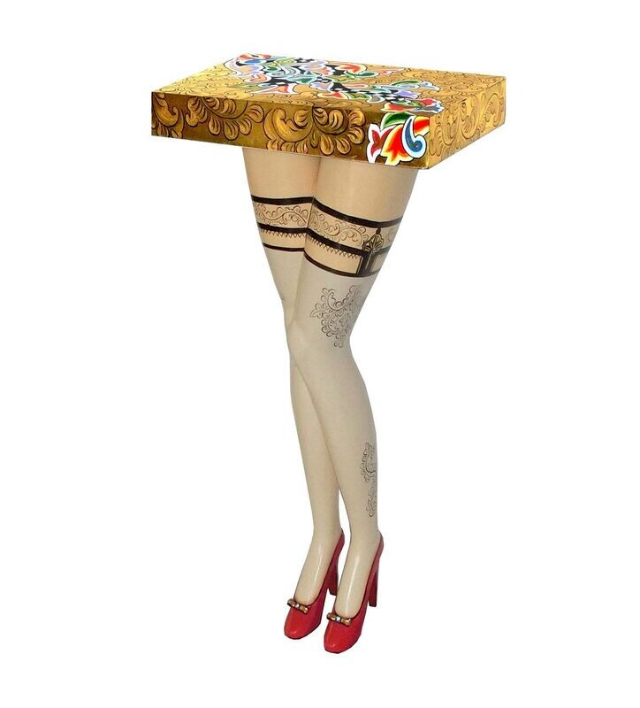CONSOLE MURALE LADY'S LEGS - TOMS DRAG