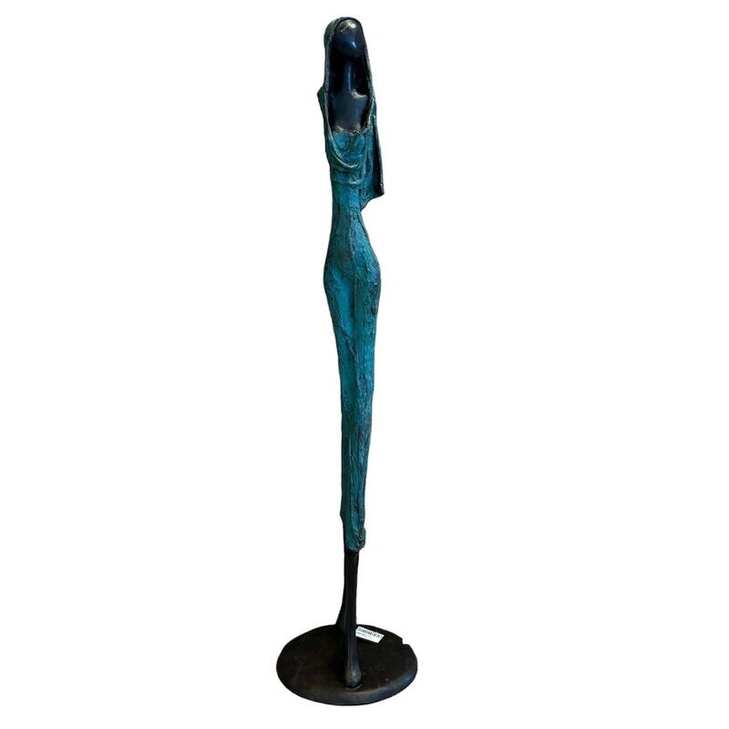 SCULPTURE BRONZE FEMME -  80 CM -