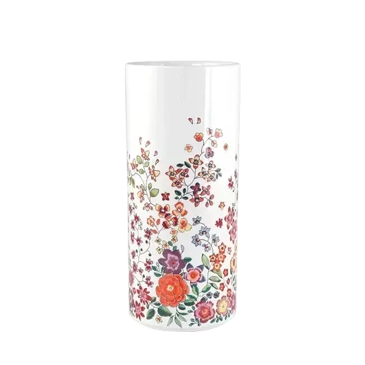 VASE DROIT MOYEN - POÉSIE - ∅ 8,8 CM. H 19,8 CM-GIEN