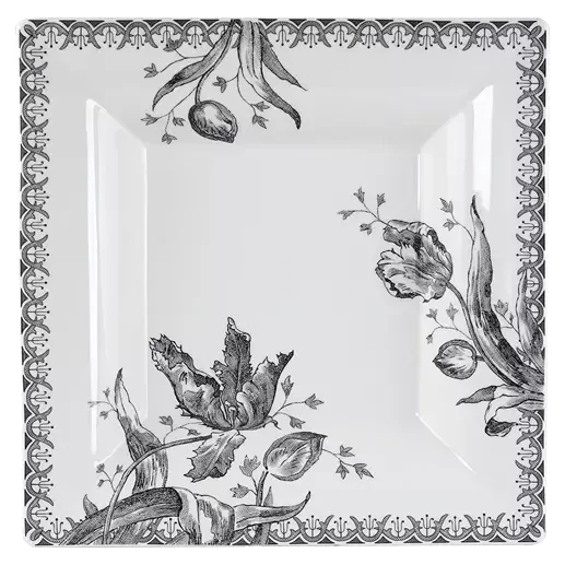 PORTE-CARTES XL - TULIPES NOIRES - 22 X 22 CM -GIEN