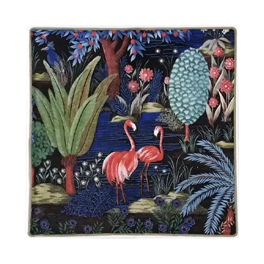 PETITE COUPE CARRÉE - JARDIN DU PALAIS - 17 X 17 CM- GIEN
