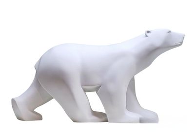 Ours Blanc - 18 cm -  FRANCOIS POMPON