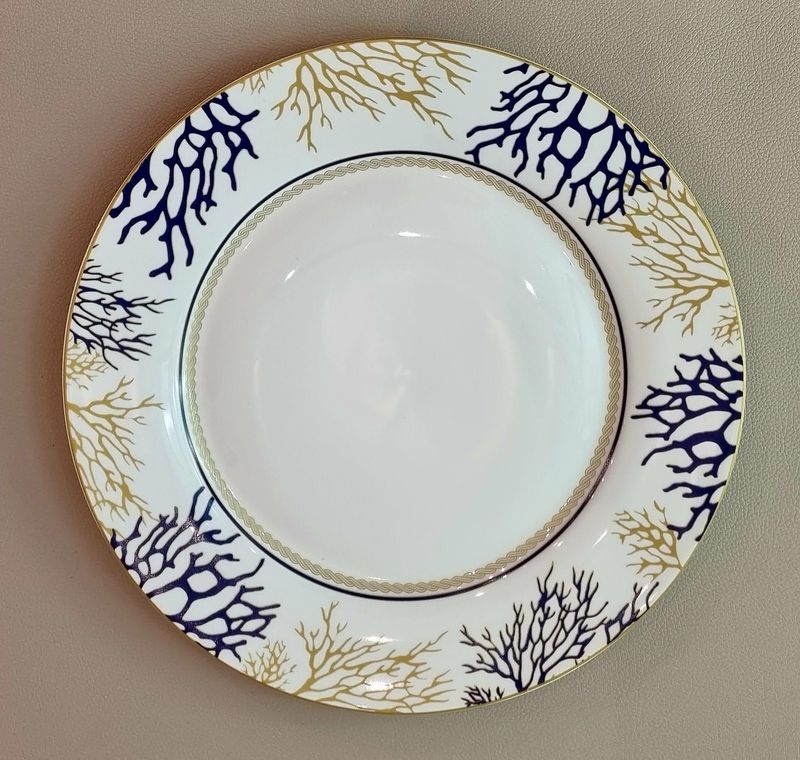 Pozzi Milano - Les 6 Assiettes Plates 27 Cm - Coraux