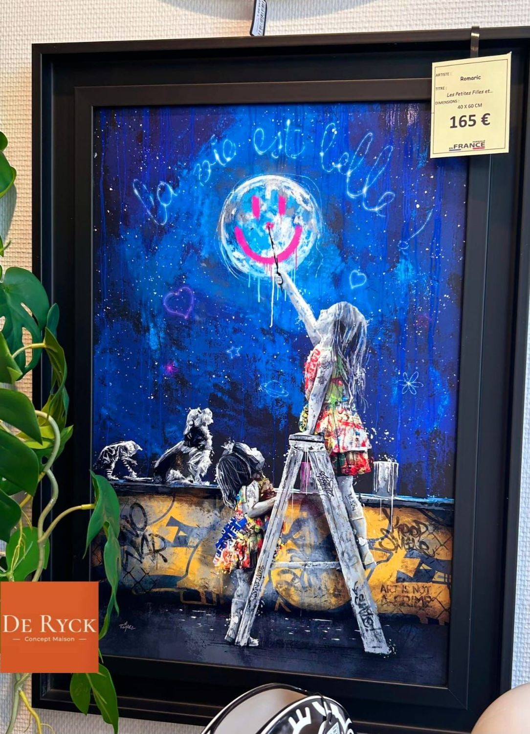 Tableaux  Les petites filles et la Lune - Romaric -  - 40x60 cm