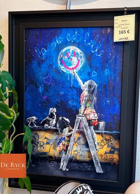 Tableaux  Les petites filles et la Lune - Romaric -  - 40x60 cm