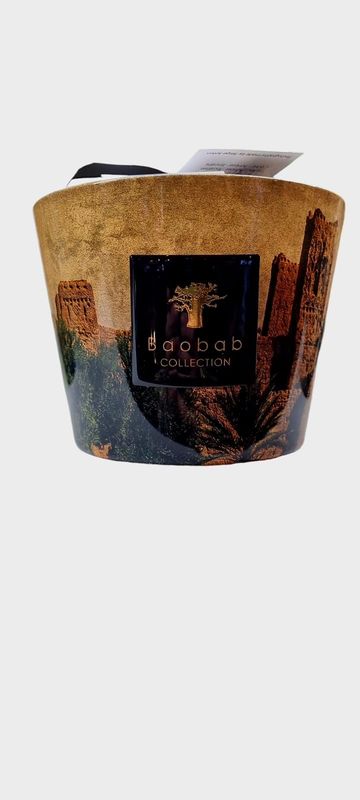 BOUGIE ORIENTALIST SKOURA 10 cm  - BAOBAB COLLECTION -  Cèdre -Ambre- Encens