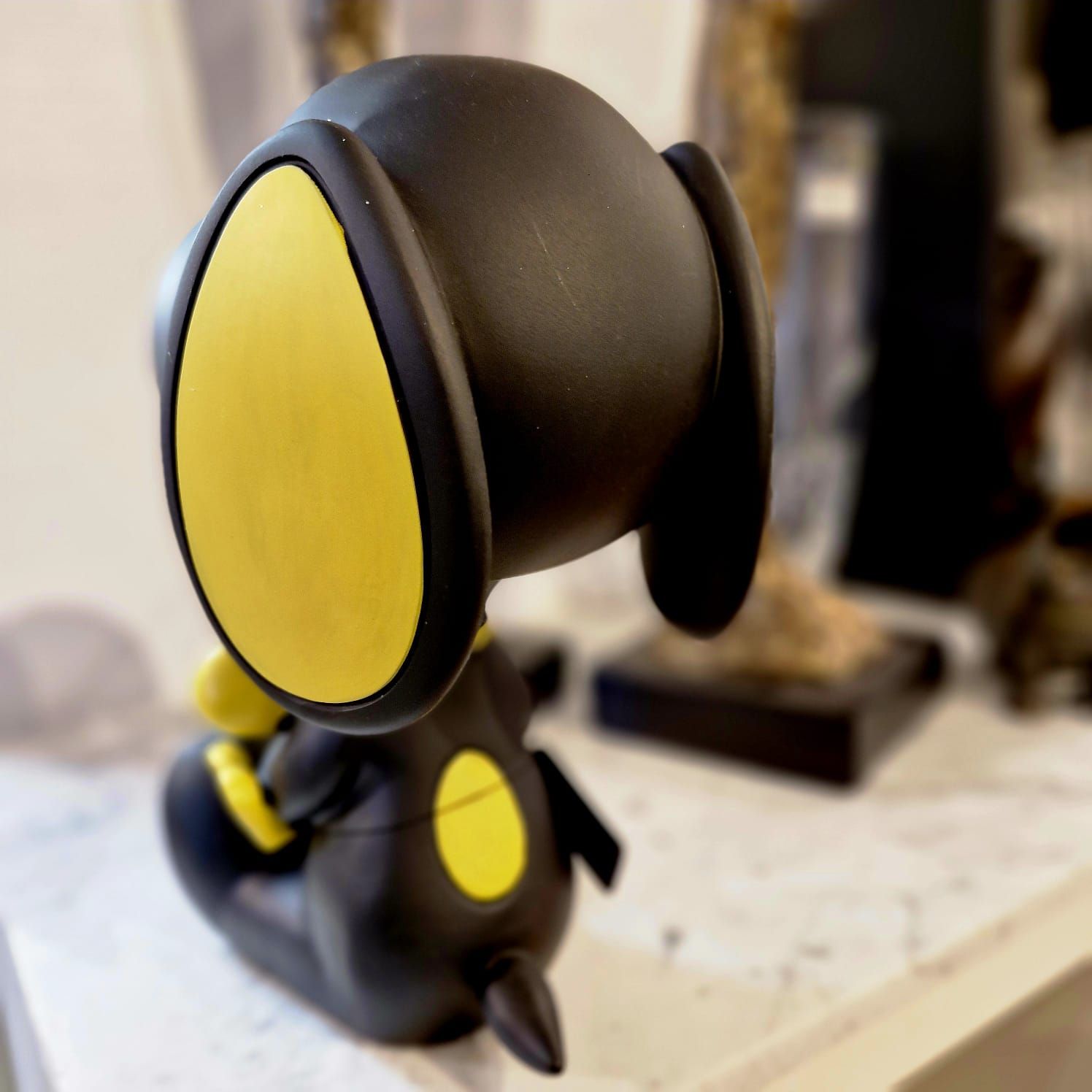 Figurine décorative SNOOPY & WOODSTOCK NOIR – 25 cm