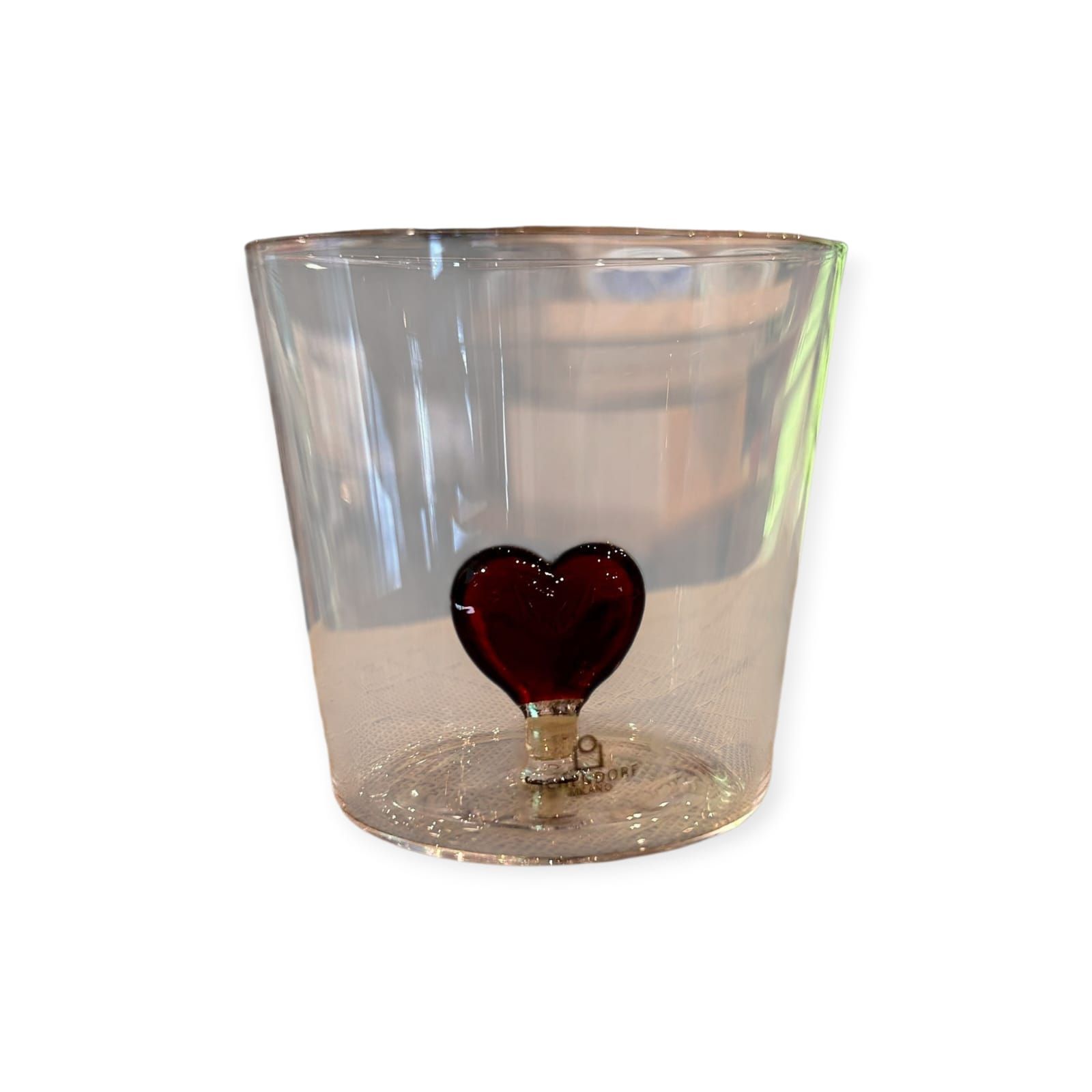 Verre Coeur – Ichendorf Milano – Design par Alessandra Baldereschi