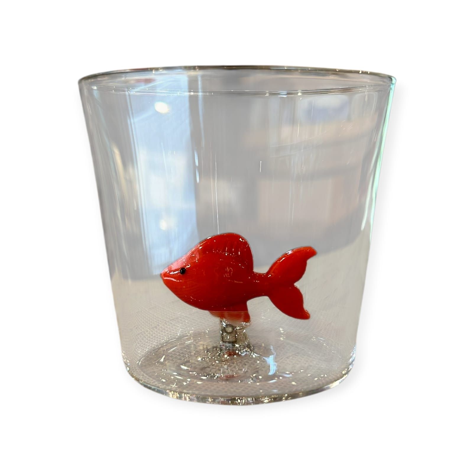 Verre Poisson  Rouge – Ichendorf Milano – Design par Alessandra Baldereschi