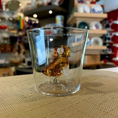 Verre Golden retriver   – Ichendorf  Milano – Design par Alessandra Baldereschi