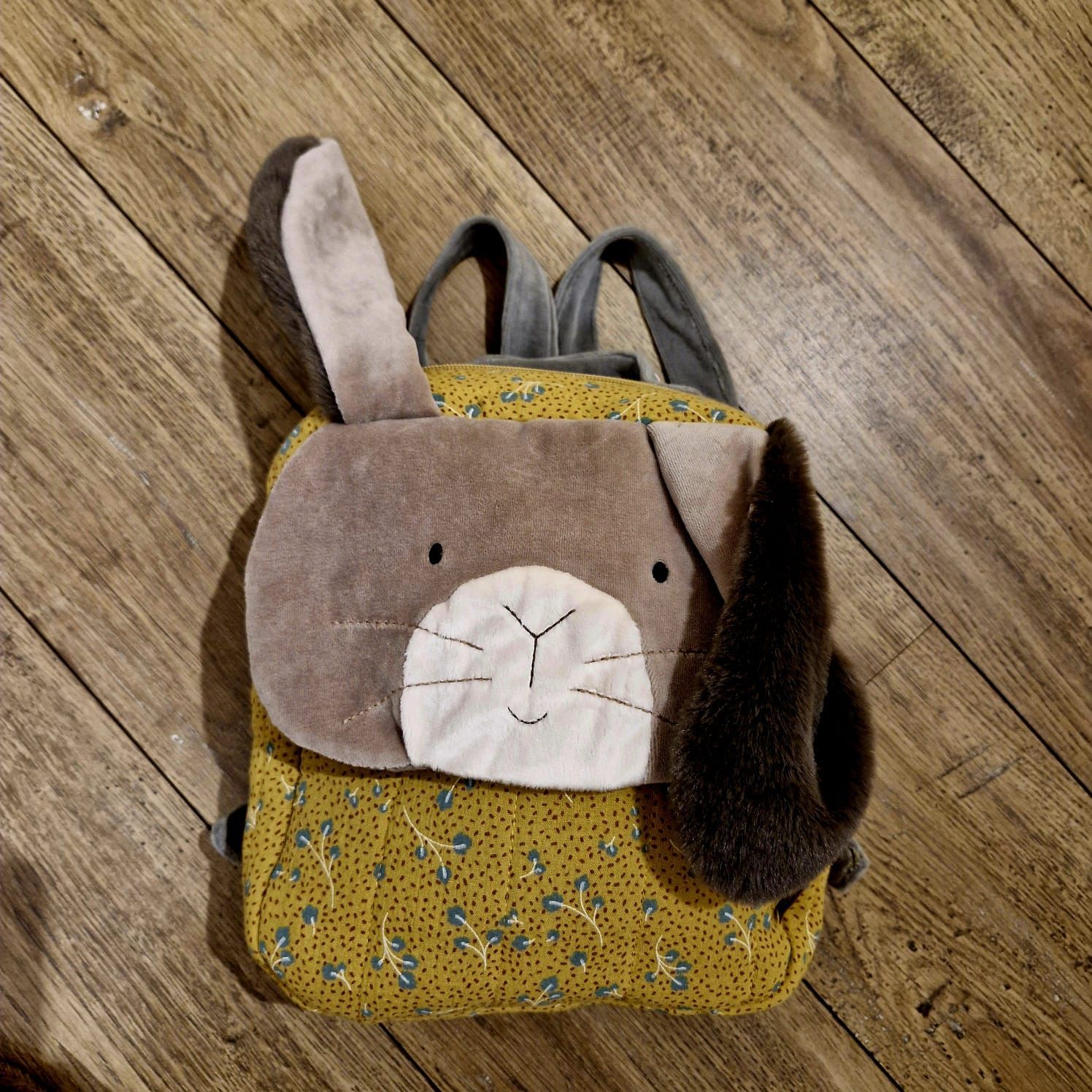 MOULIN ROTY - Sac à dos - Lapin - Les  Trois Petits Lapins