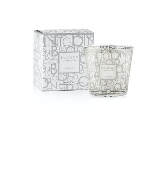 BOUGIE MY FIRST BAOBAB PLATINUM - BAOBAB COLLECTION - Pamplemousse-Ambre-Vétiver