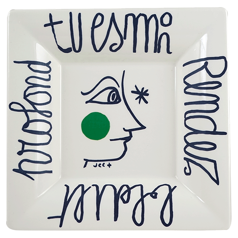 PORTE-CARTES XL PORTRAIT - L'ARCHIPEL SENTIMENTAL - Jean-Charles de Castelbajac  - GIEN -