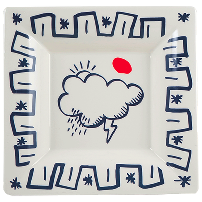 PORTE-CARTES XL NUAGE - L'ARCHIPEL SENTIMENTAL - Jean-Charles de Castelbajac - GIEN - PORTE-CARTES XL NUAGE - L'ARCHIPEL SENTIMENTAL - Jean-Charles de Castelbajac - GIEN -