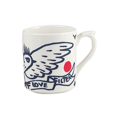 MUG TOUR OISEAU   - L'ARCHIPEL SENTIMENTAL - Jean-Charles de Castelbajac  - GIEN -