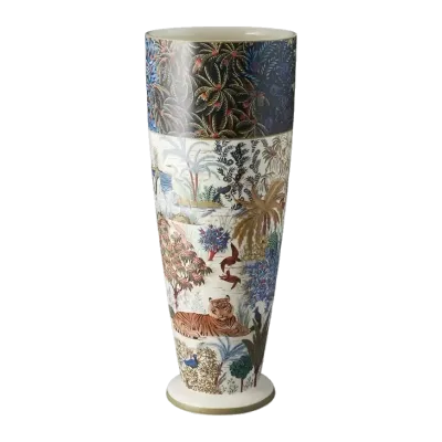 VASE FUSEAU - JARDIN DU PALAIS - H 47,5 CM - GIEN VASE FUSEAU - JARDIN DU PALAIS - H 47,5 CM - GIEN
