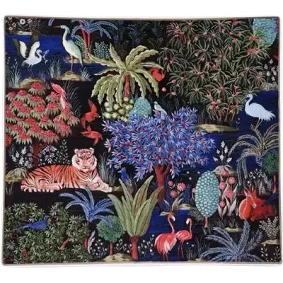 GRANDE COUPE CARRÉE - JARDIN DU PALAIS - 29,5 X 26,5 CM - GIEN