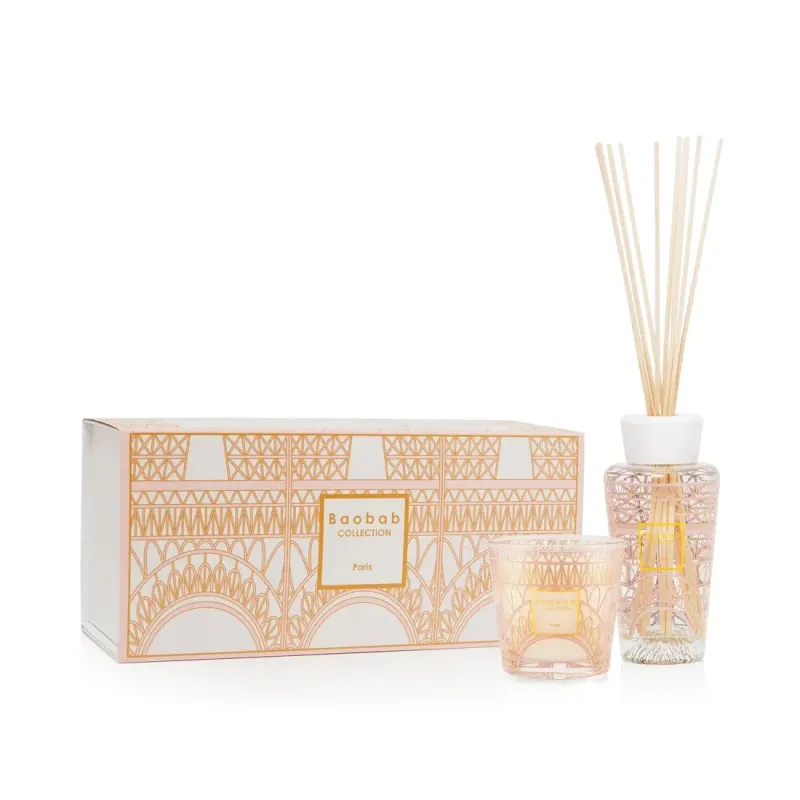 COFFRET MY FIRST BAOBAB PARIS - BAOBAB COLLECTION - Glycine-Mimosa-Tilleul