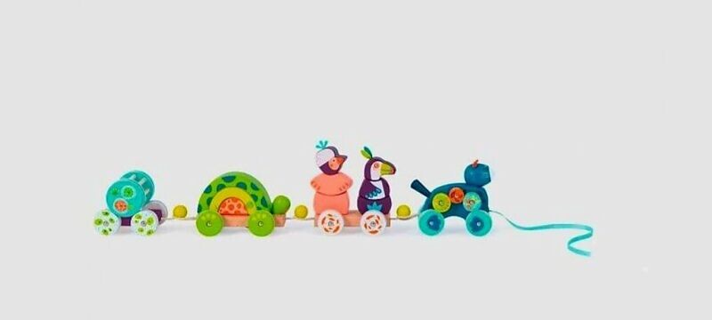 MOULIN ROTY -Grand train d'activités à tirer -DANS LA JUNGLE