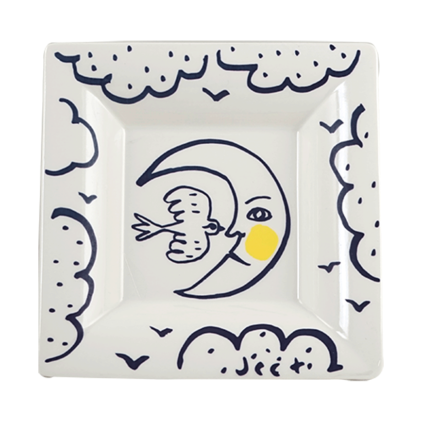 PORTE-CARTES GM LUNE- L'ARCHIPEL SENTIMENTAL - Jean-Charles de Castelbajac - GIEN - PORTE-CARTES GM LUNE- L'ARCHIPEL SENTIMENTAL - Jean-Charles de Castelbajac - GIEN -