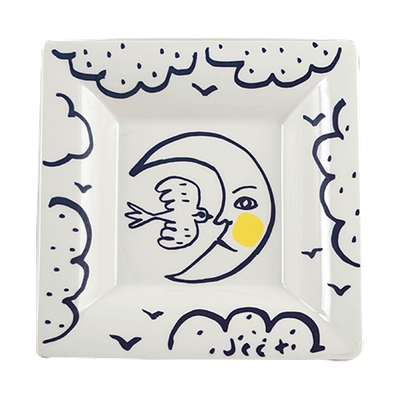 PORTE-CARTES GM LUNE- L'ARCHIPEL SENTIMENTAL - Jean-Charles de Castelbajac - GIEN - PORTE-CARTES GM LUNE- L'ARCHIPEL SENTIMENTAL - Jean-Charles de Castelbajac - GIEN -