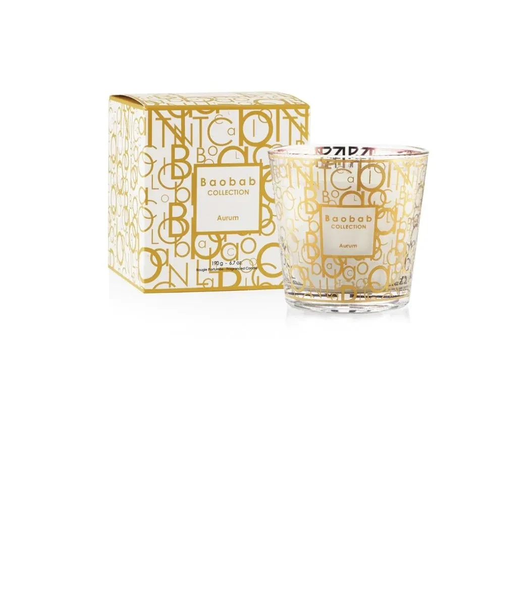 BOUGIE MY FIRST BAOBAB AURUM - BAOBAB COLLECTION - Jasmin-Galbanum-Mus