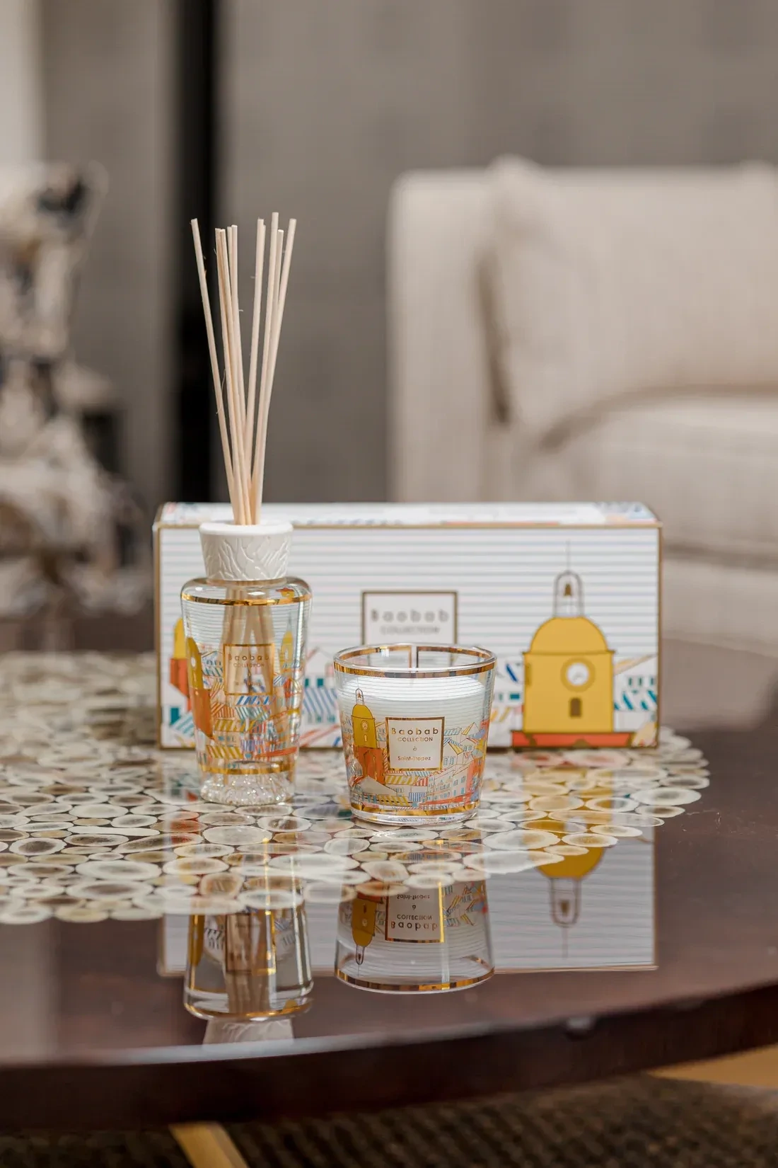 COFFRET CADEAU MY FIRST BAOBAB A SAINT-TROPEZ - BAOBAB COLLECTION - Menthe - Thym - Basilic