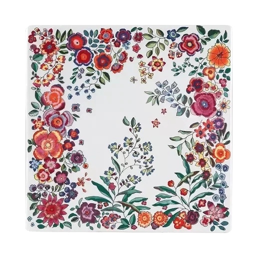 PETITE COUPE CARRÉE - POÉSIE - 17 X 17 CM -GIEN PETITE COUPE CARRÉE - POÉSIE - 17 X 17 CM -GIEN