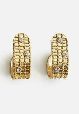 Crushed Diamond Earrings