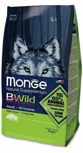 Monge BWild Low Grain Wildschwein