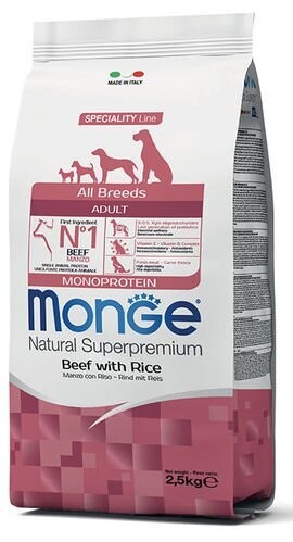 Monge Natural Superpremium Adult Rind & Reis
