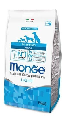Monge Natural Superpremium Light Lachs & Reis
