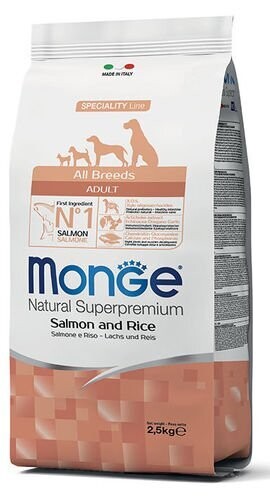 Monge Natural Superpremium Adult Lachs & Reis