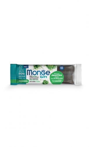 Monge Gift Trainings Riegel mit frischer Ente & Spirulina