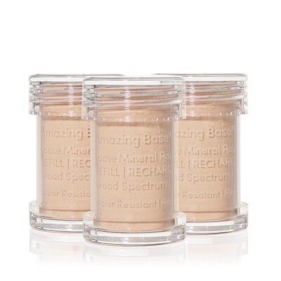 Amazing Base Loose Mineral Powder Refillable Brush 3-Pack Refills Amazing Base Loose Mineral Powder Refillable Brush 3-Pack Refills