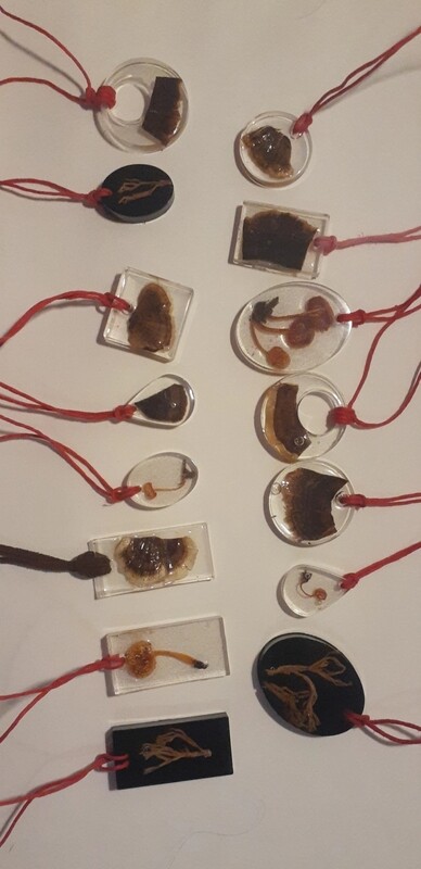 Mushroom Pendents
