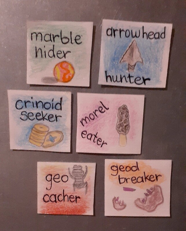 Adventurers Magnets (Set of six)