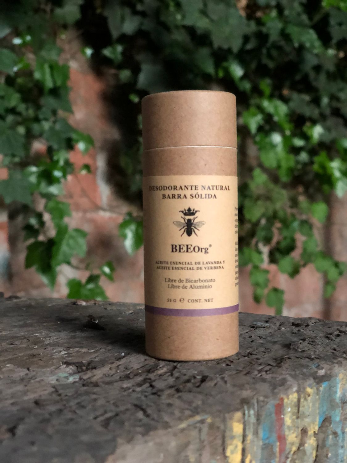 Desodorante con Aceite de Verbena y Lavanda