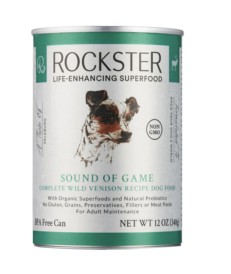 Rockster Sound Of Game Wild Venison Wet Dog Food in 2023