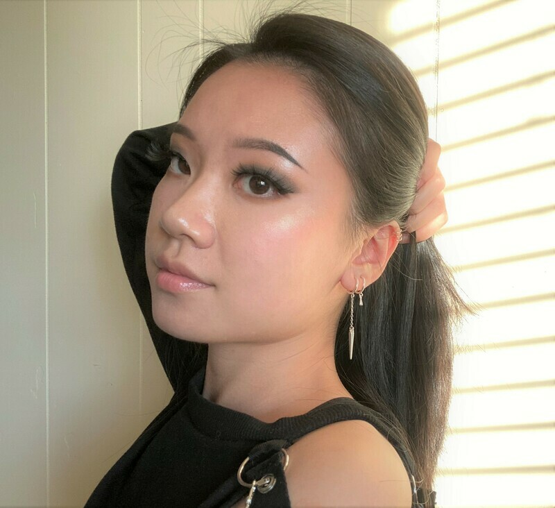 Simple Asymmetrical Spike Earrings