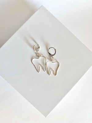 Tooth Earrings