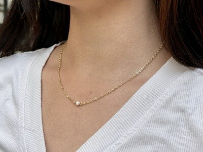 Single Pearl Necklace