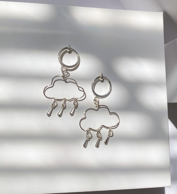 Rain Cloud Earrings