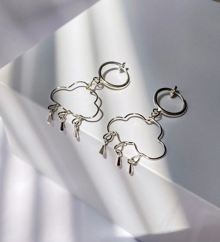 Rain Cloud Earrings