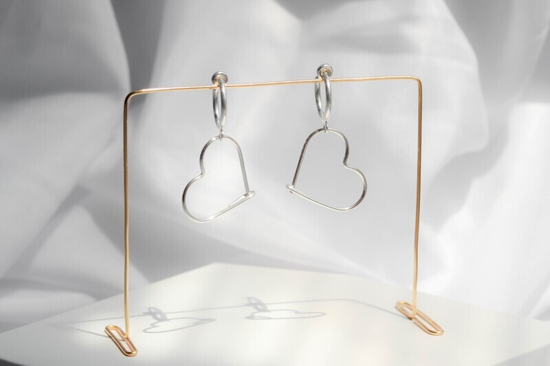 Small Heart Earrings