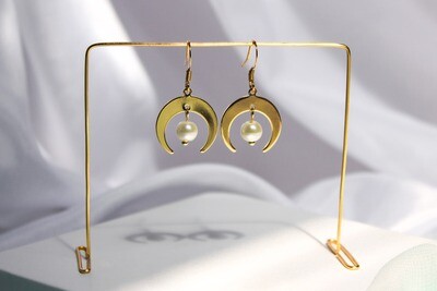 Chang’e Mini Moon Earrings