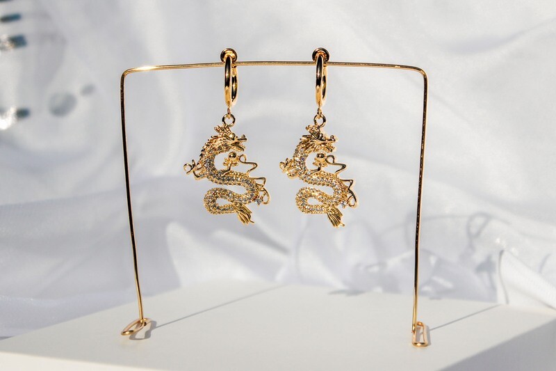 Dragon Earrings