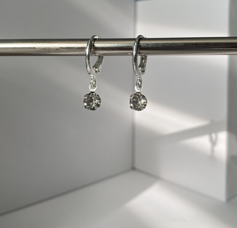 Rhinestone Huggies